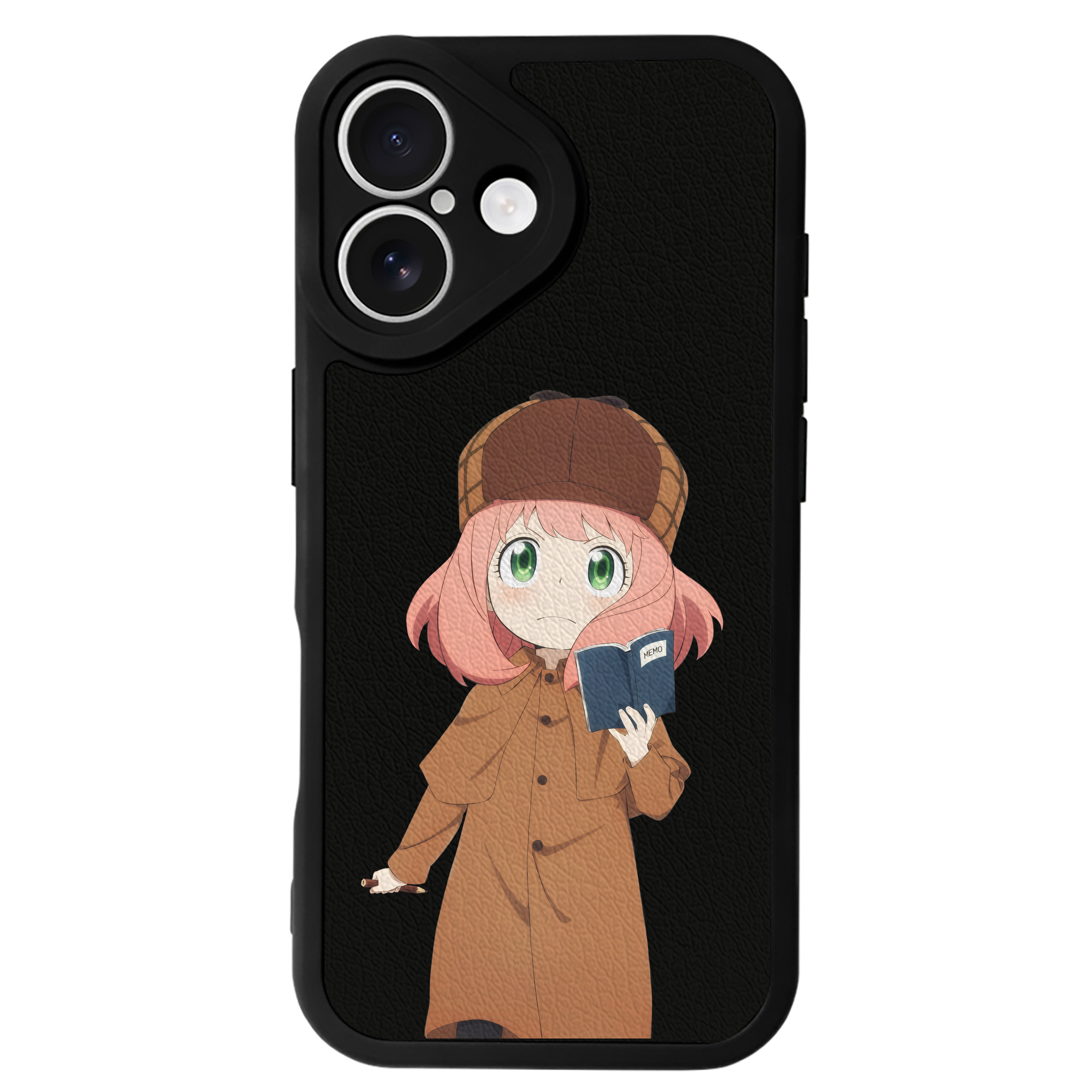 （画像用） SPY×FAMILY间谍家家酒 【iPhone 16シリーズ対応】シリコンスマホケース（レザー調） 材質：シリコン